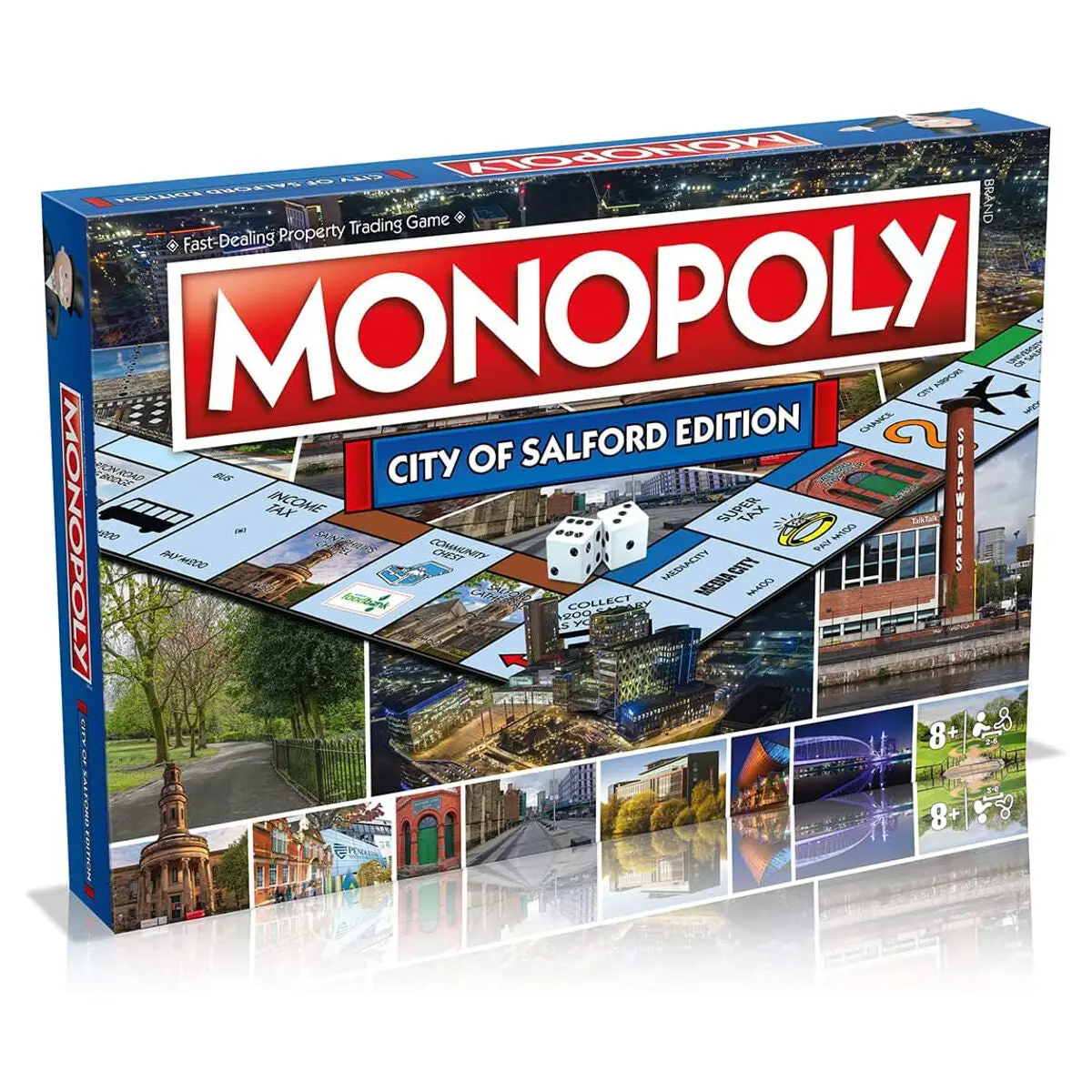 Monopoly Board Game City Of Salford Edition 1