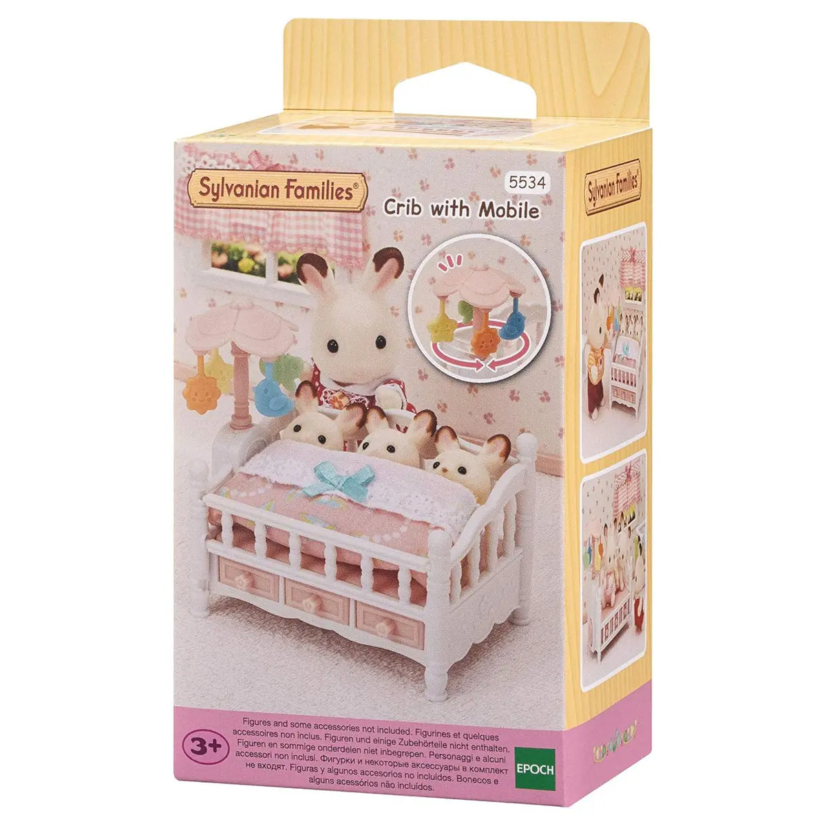 Sylvanian Families Crib With Mobile Set 1