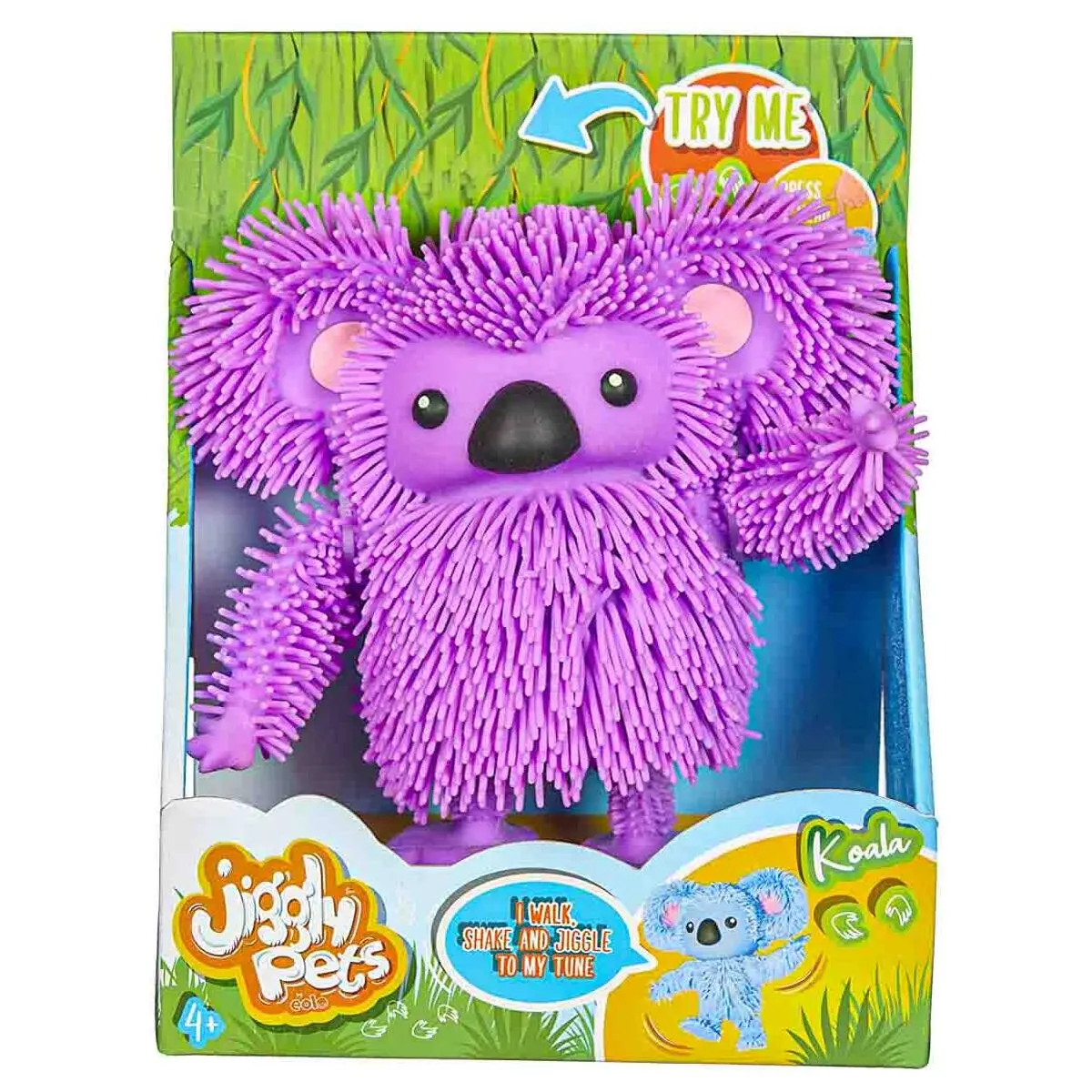 Jiggly Pets Koala Purple 1