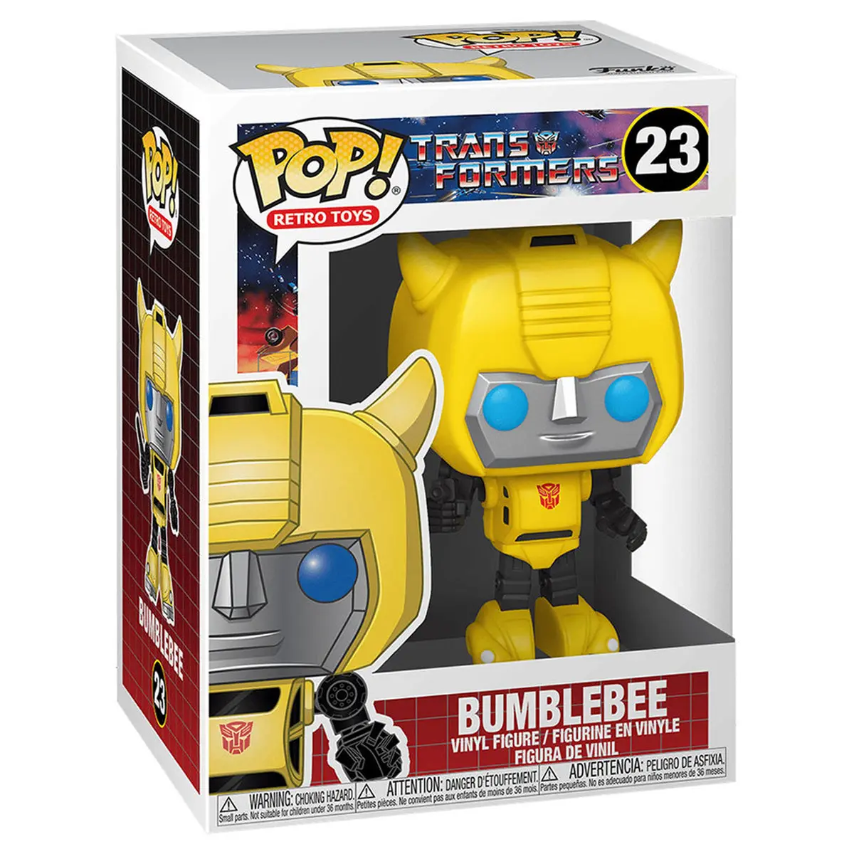 Funko Pop! Retro Toys: Transformers: Bumblebee Vinyl Figure #23 1
