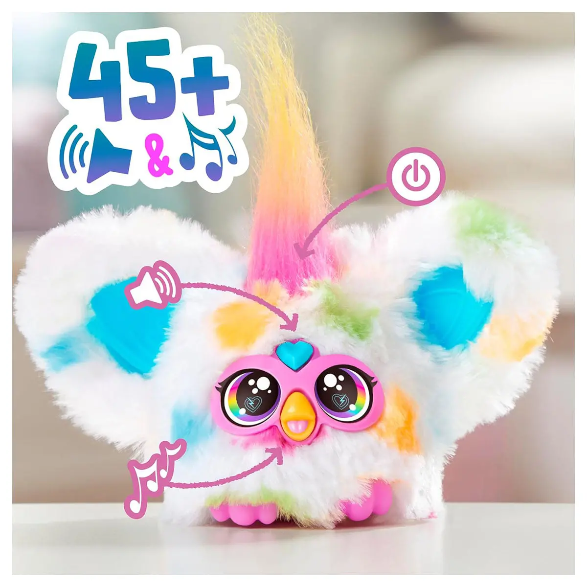 Furby Furblets Loo-Lay Mini Electronic Plush Toy For Girls & Boys 6+ 2