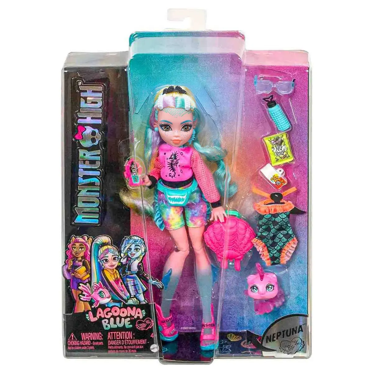 Monster High Lagoona Blue Doll Set 1