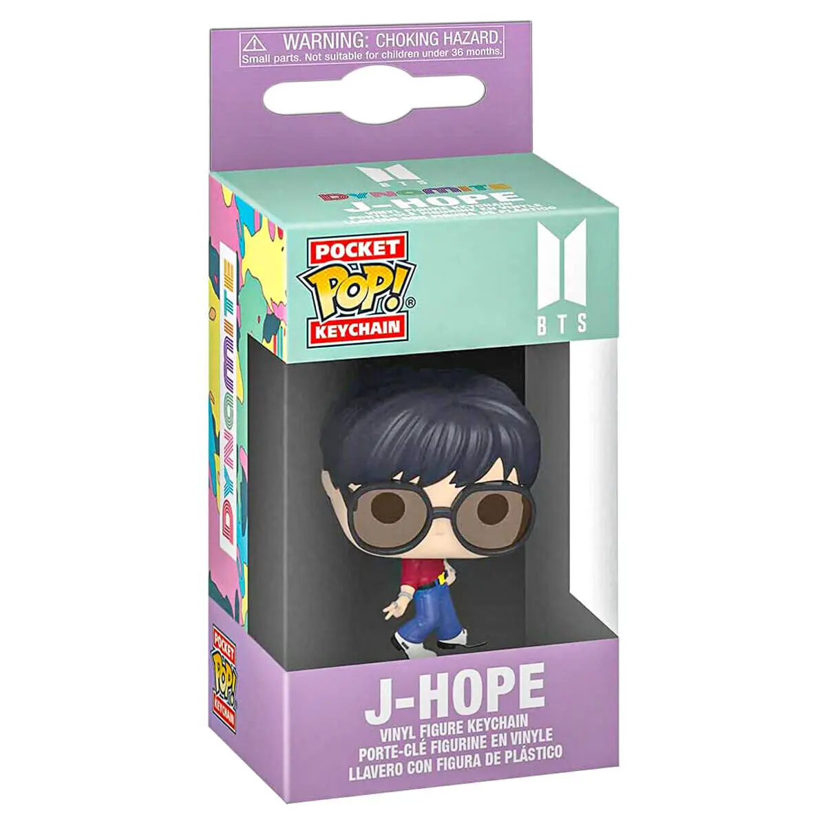 Funko Pop! Pocket Keychain Bts: Dynamite J-Hope Vinyl Figure 1