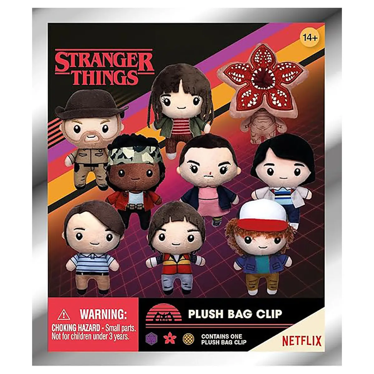 Stranger Things Plush Bag Clip (Styles Vary) 1