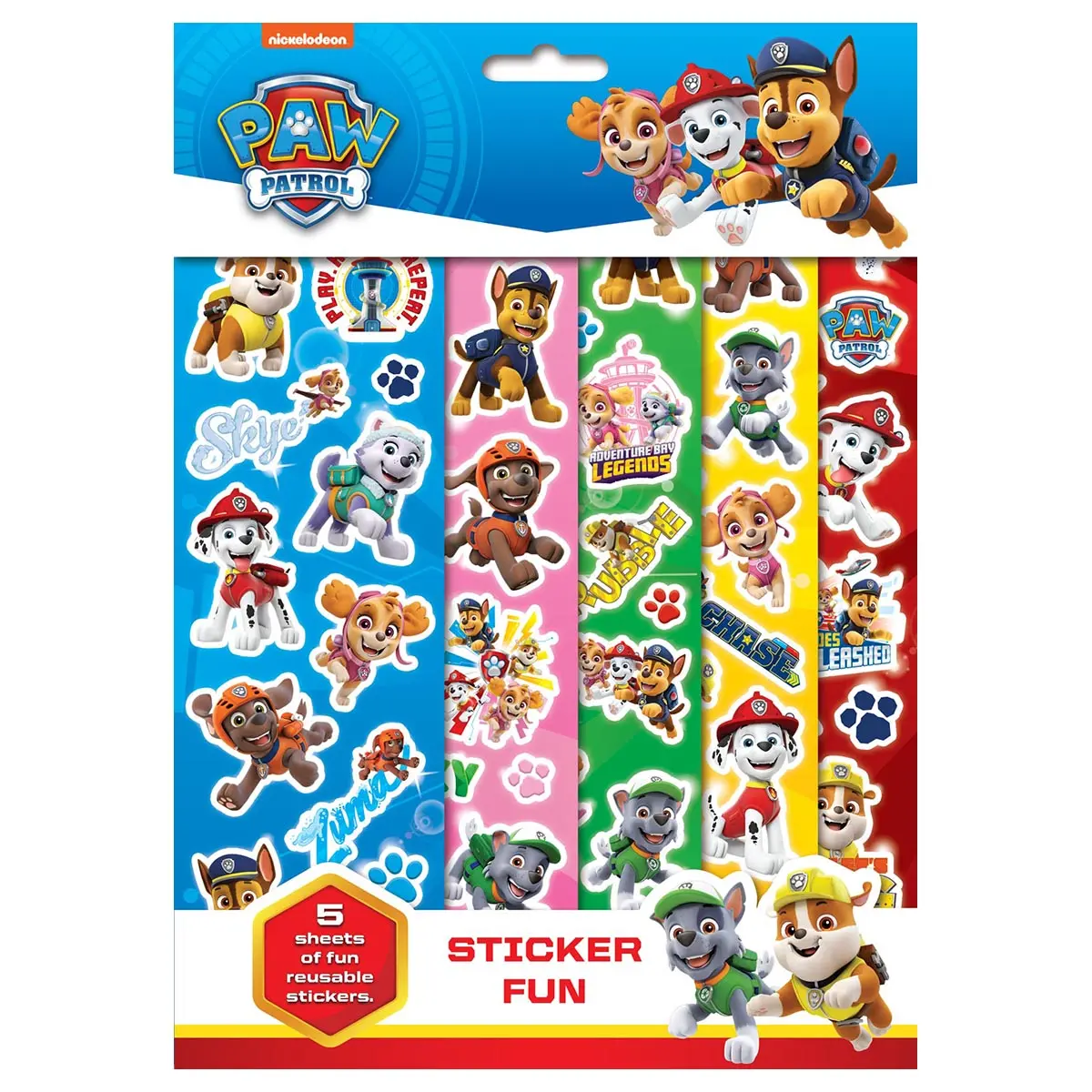 Paw Patrol Sticker Fun 1