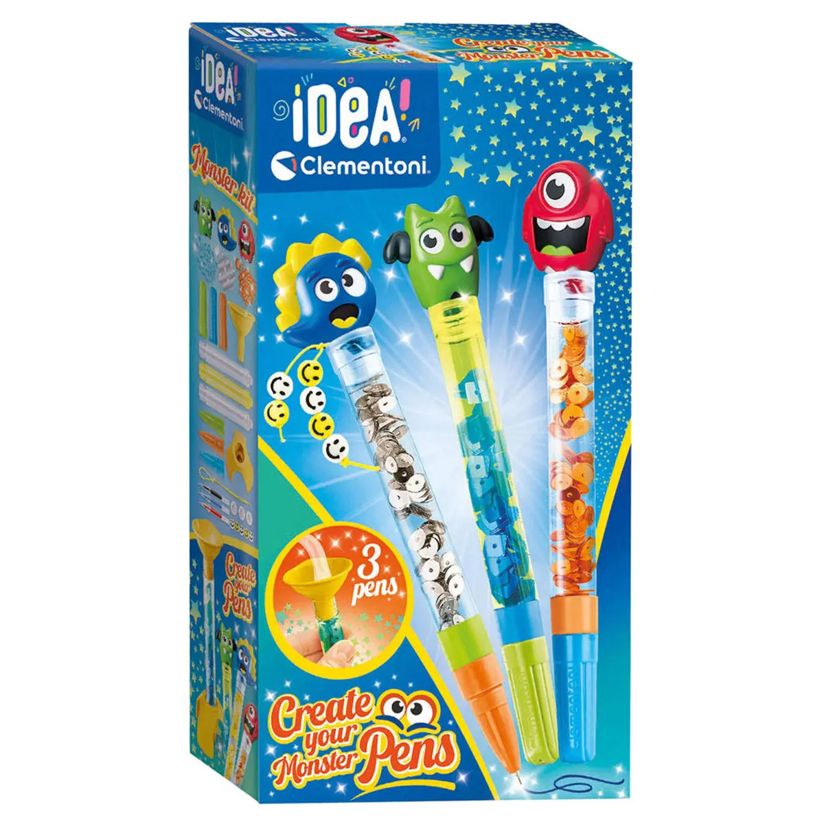 Clementoni Create Your Monster Pens Kit 1