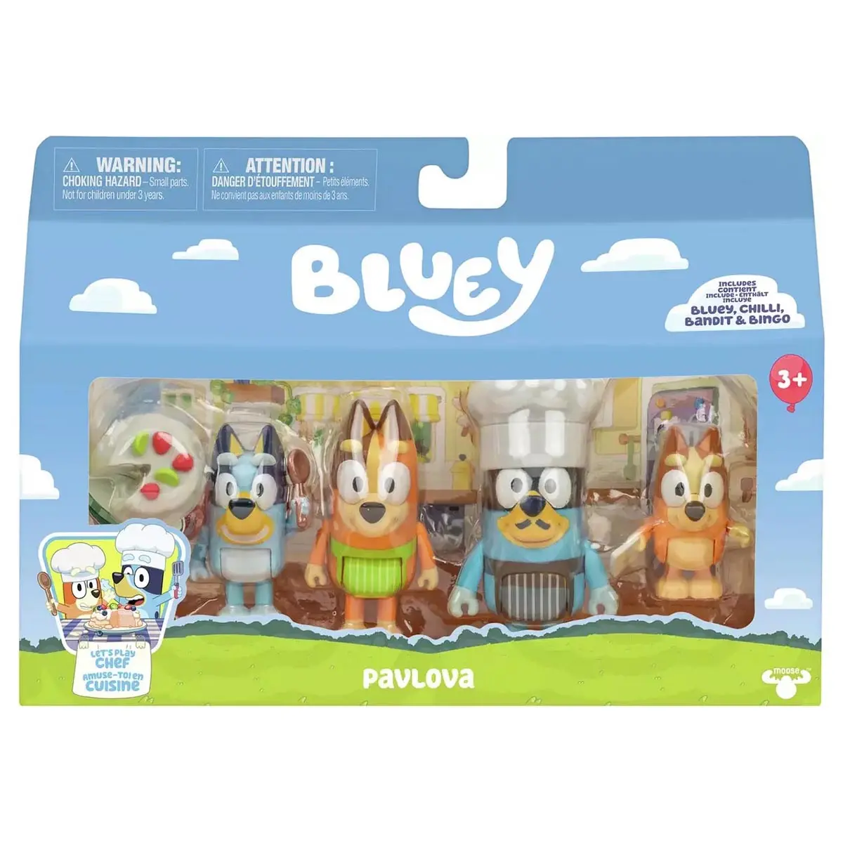 Bluey Pavlova Figures (4 Pack) 1
