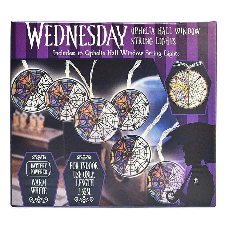 Wednesday: Orphelia Hall Window String Lights 1