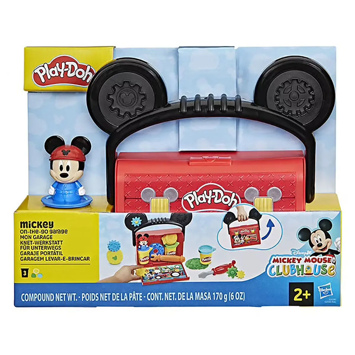 Play-Doh Disney Jr Mickey Mouse Clubhouse: Mickey On The Go Garage Playset 1