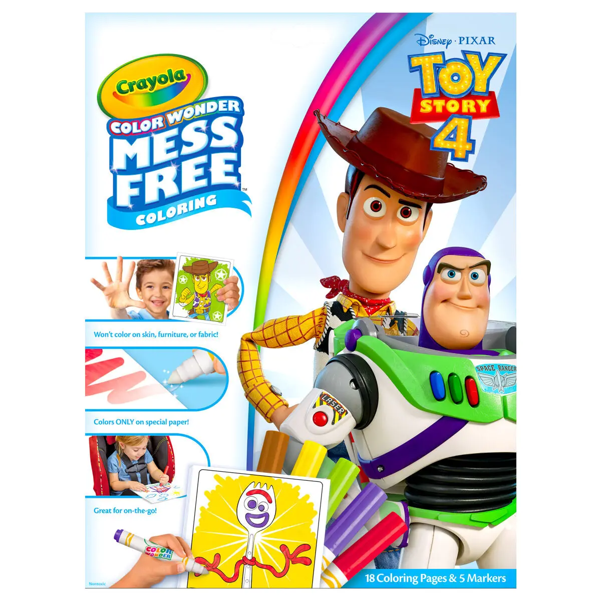Crayola Color Wonder Mess Free Colouring Pack - Toy Story 4 1
