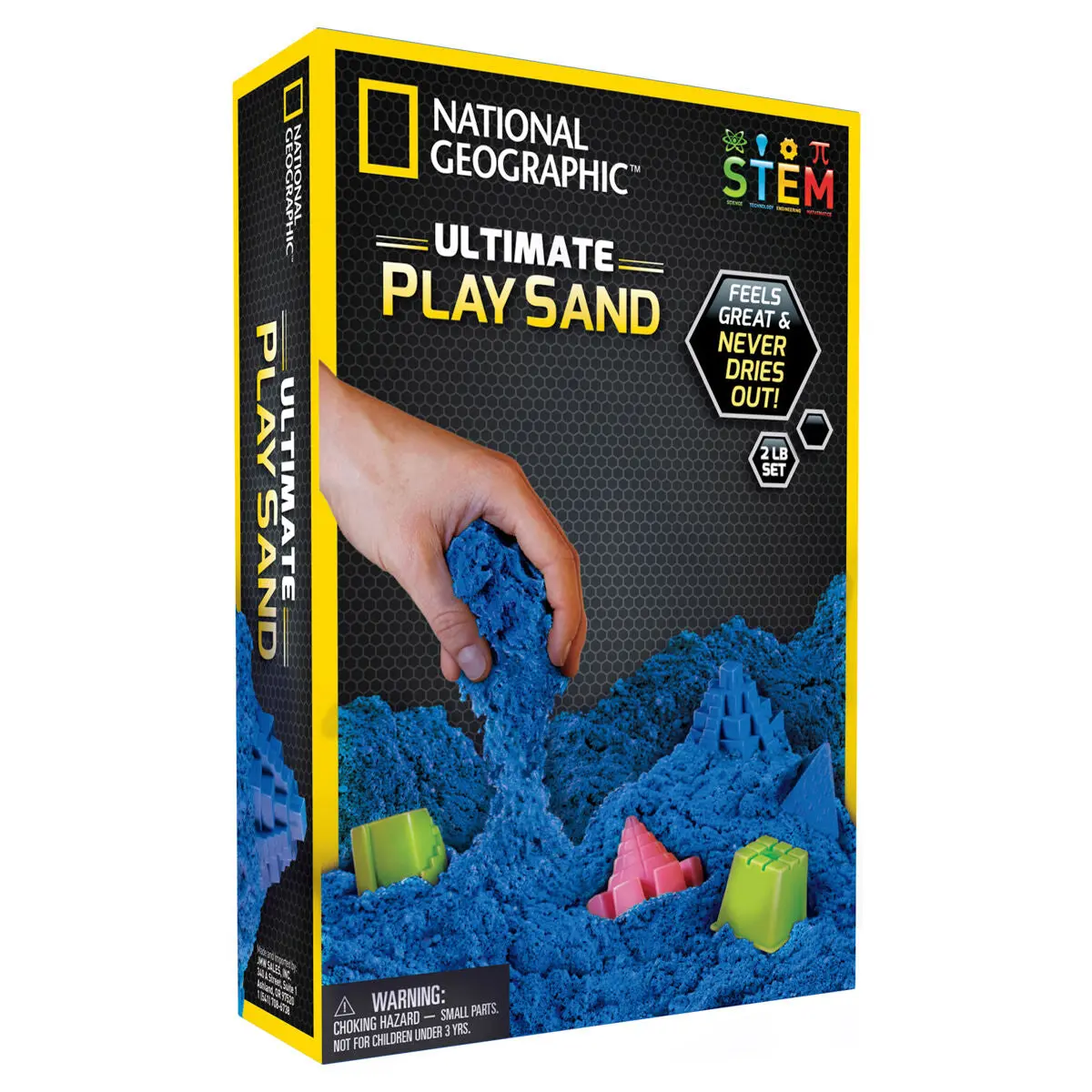 National Geographic Blue Kinetic Play Sand 1