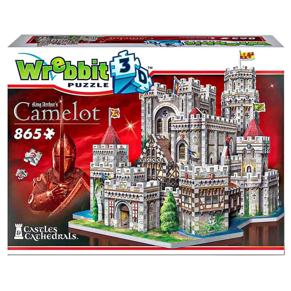 Wrebbit 3D King Arthur's Camelot Castle 865 Piece Puzzle 1
