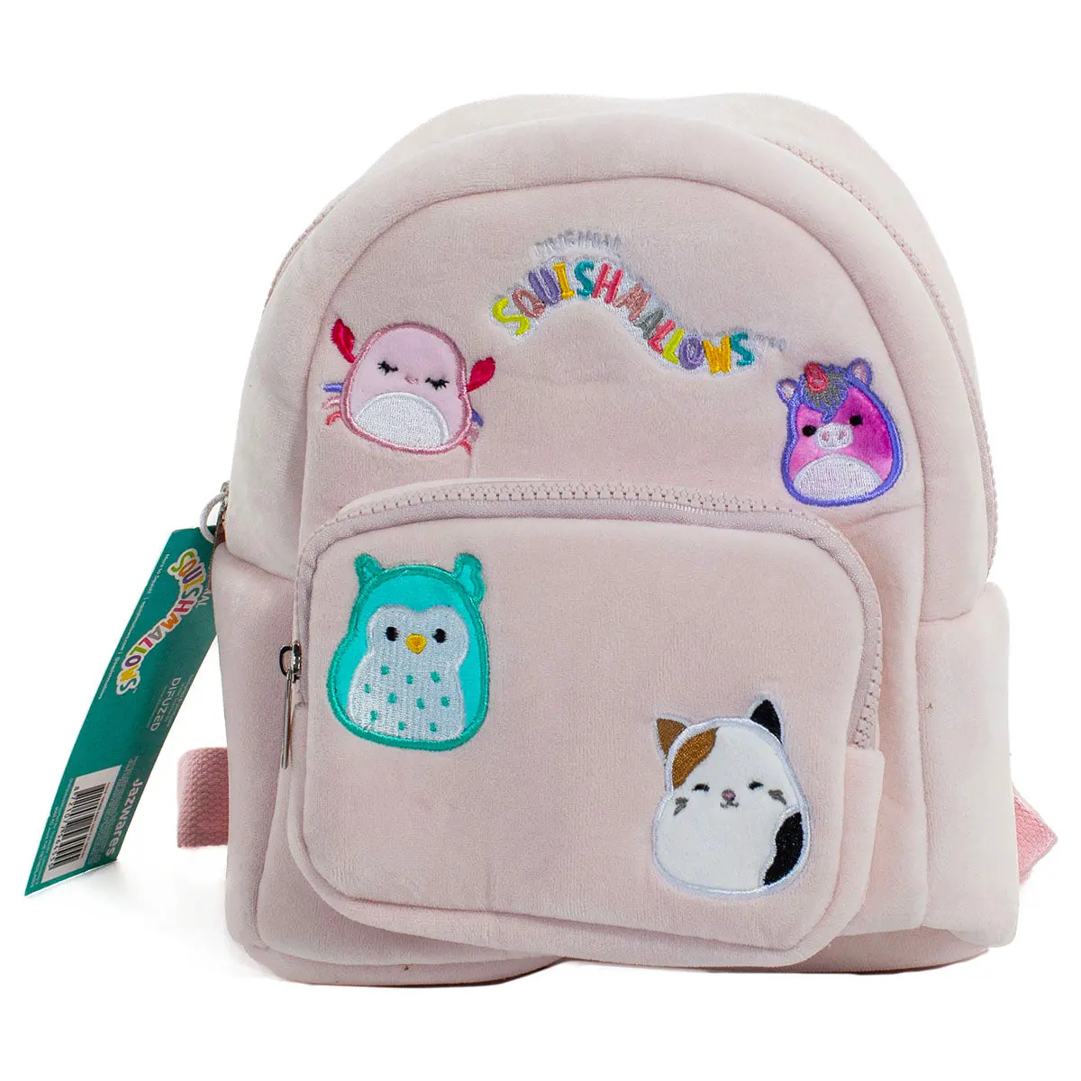 Squishmallows Plush Pink Backpack 1