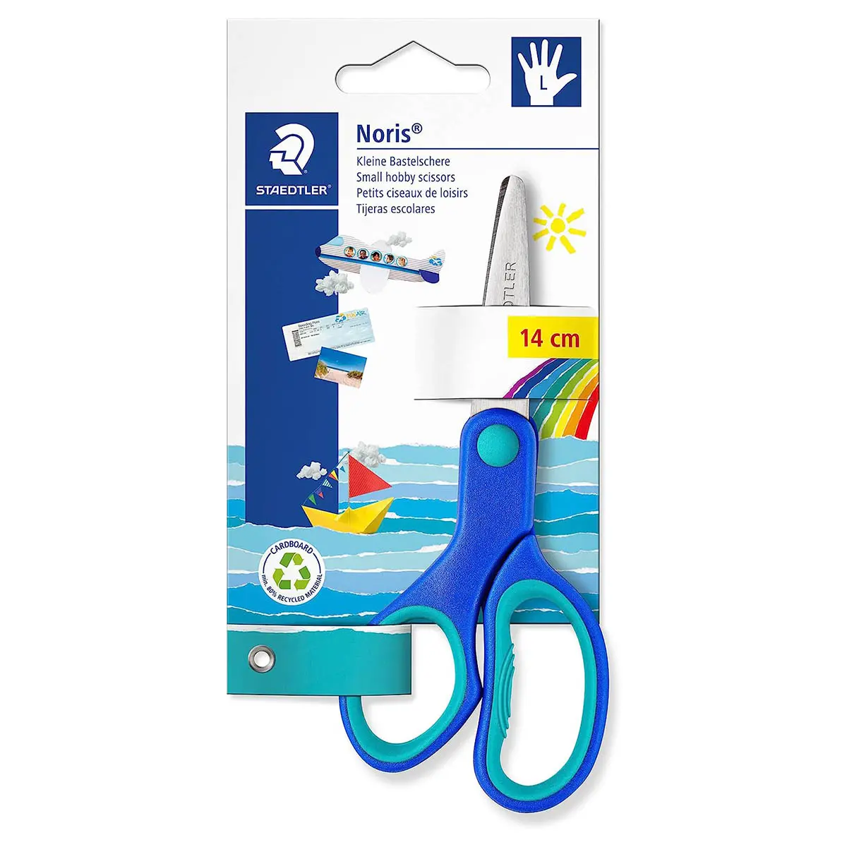 Staedtler Noris Left Handed 14Cm Small Hobby Scissors 1