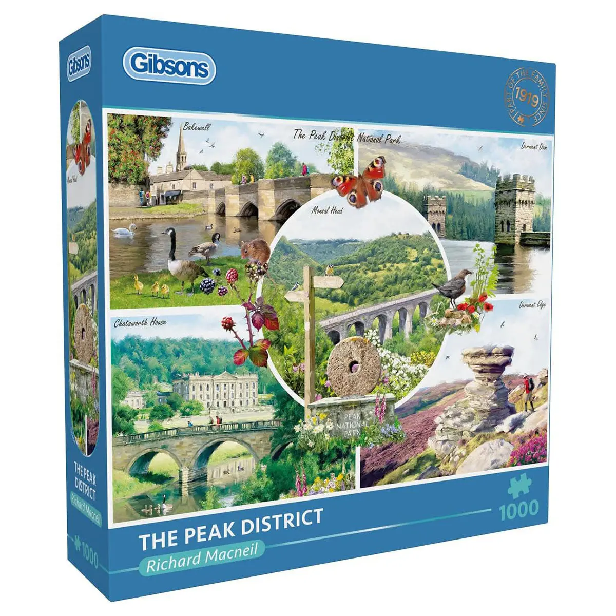 Gibsons The Peak District 1000 Piece Jigsaw Puzzle 1