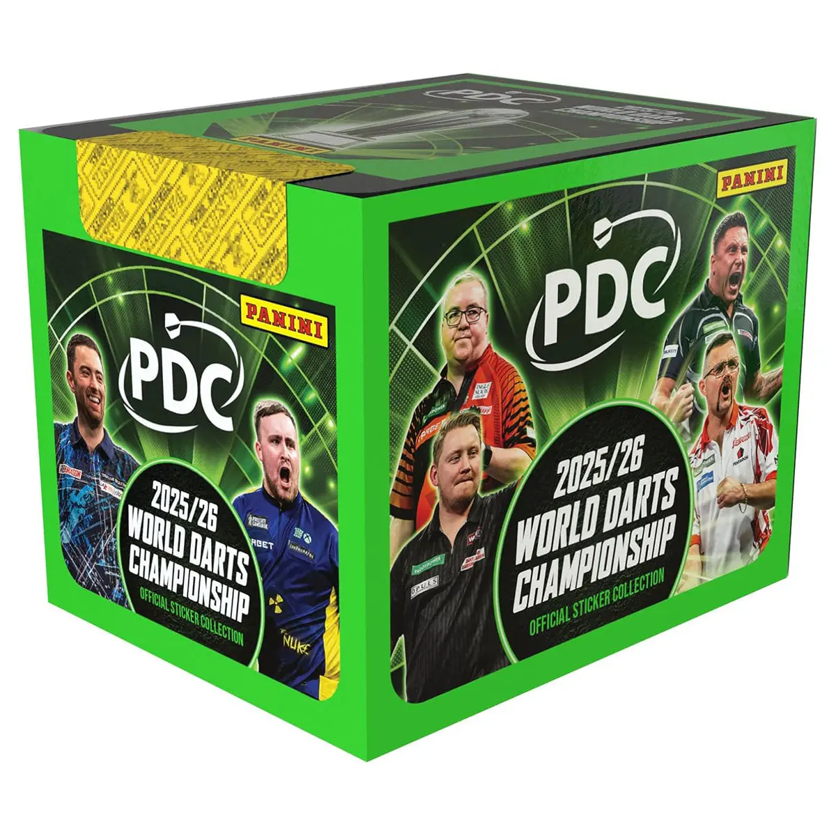 Panini Pdc 2025/26 World Darts Championship Sticker Collection 36 Pack Box 1