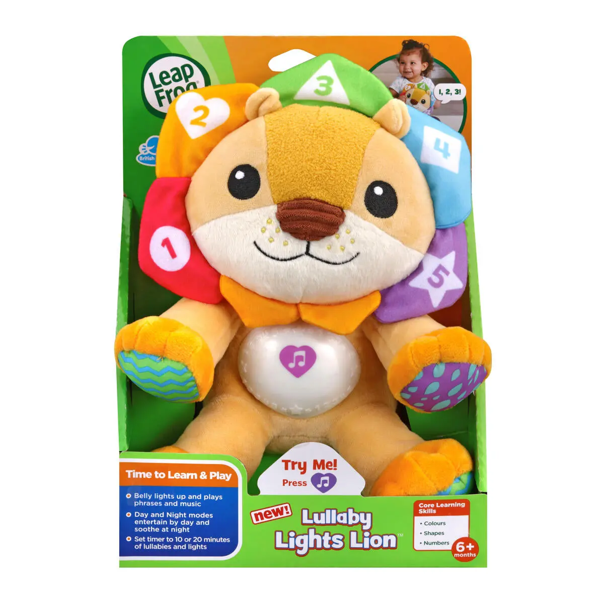 Lullaby Lights Lion Toy 1