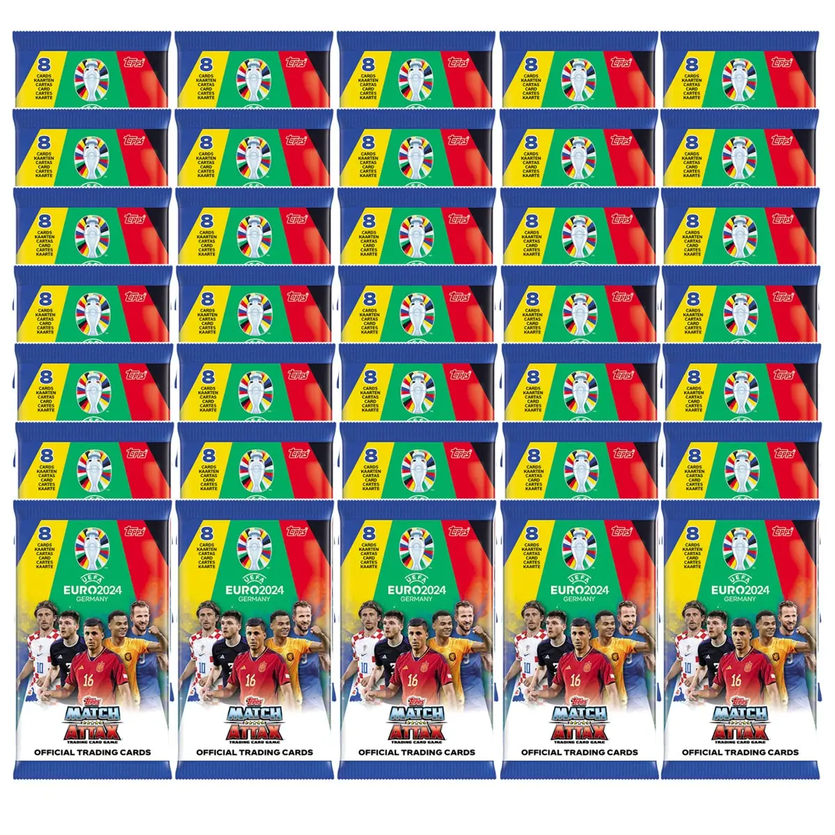 Topps Match Attax Euro 2024 Full Box - 36 Packs 2