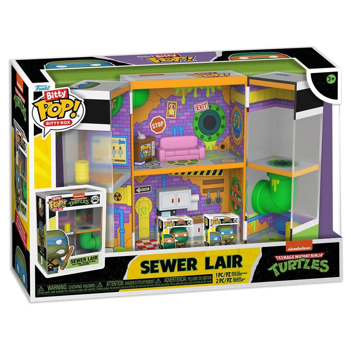 Funko Bitty Pop! Bitty Box: Teenage Mutant Ninja Turtles Sewer Lair 1