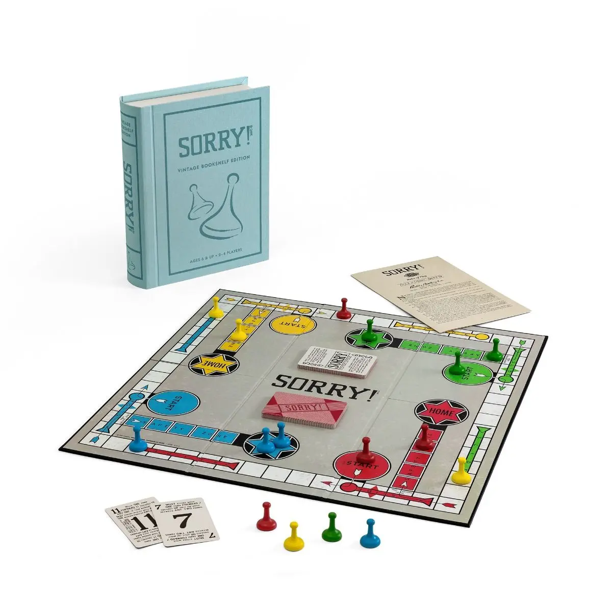 Sorry! Vintage Bookshelf Edition Board Game 2