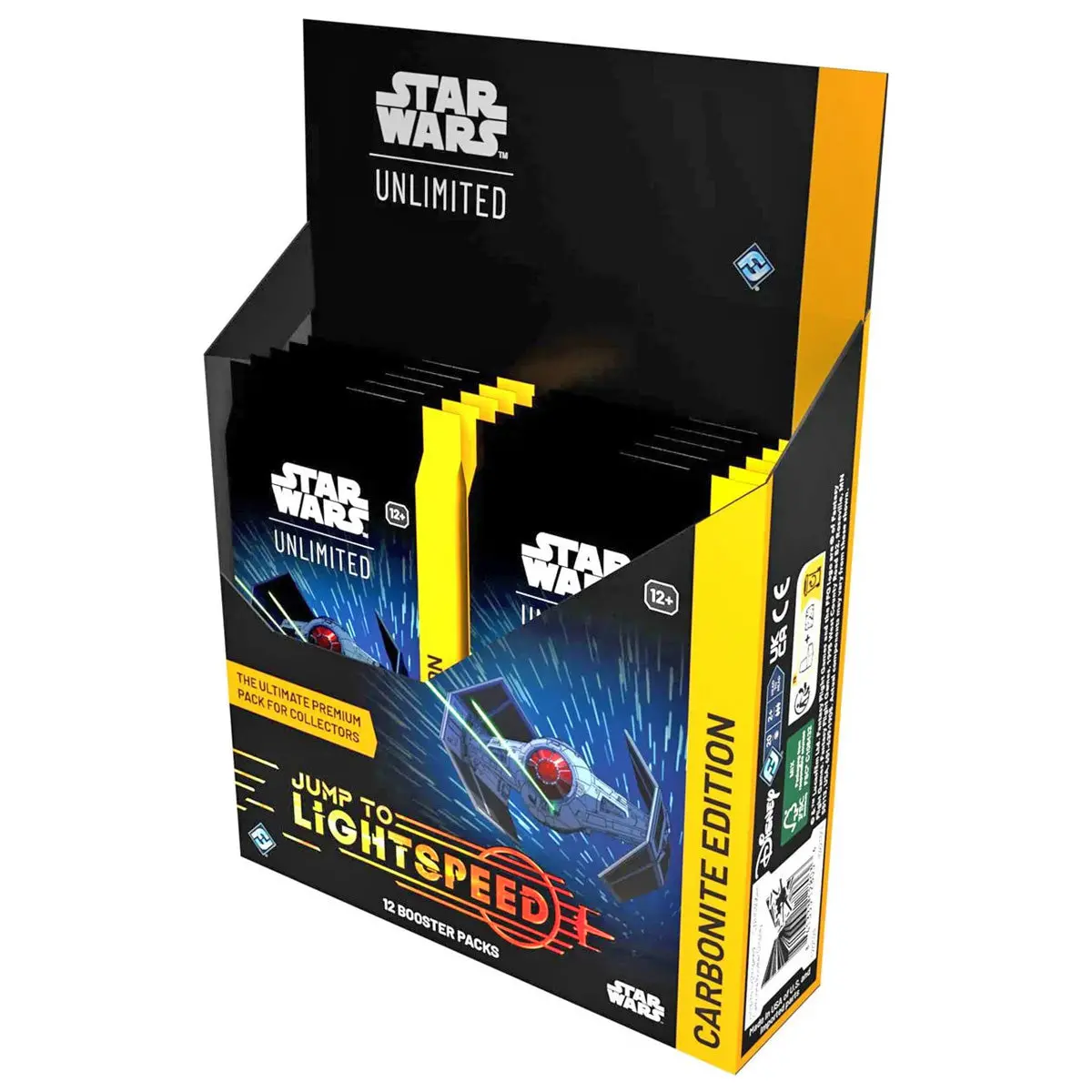 Star Wars Unlimited: Jump To Lightspeed: Carbonite Edition Trading Cards Booster 12 Pack Box 1