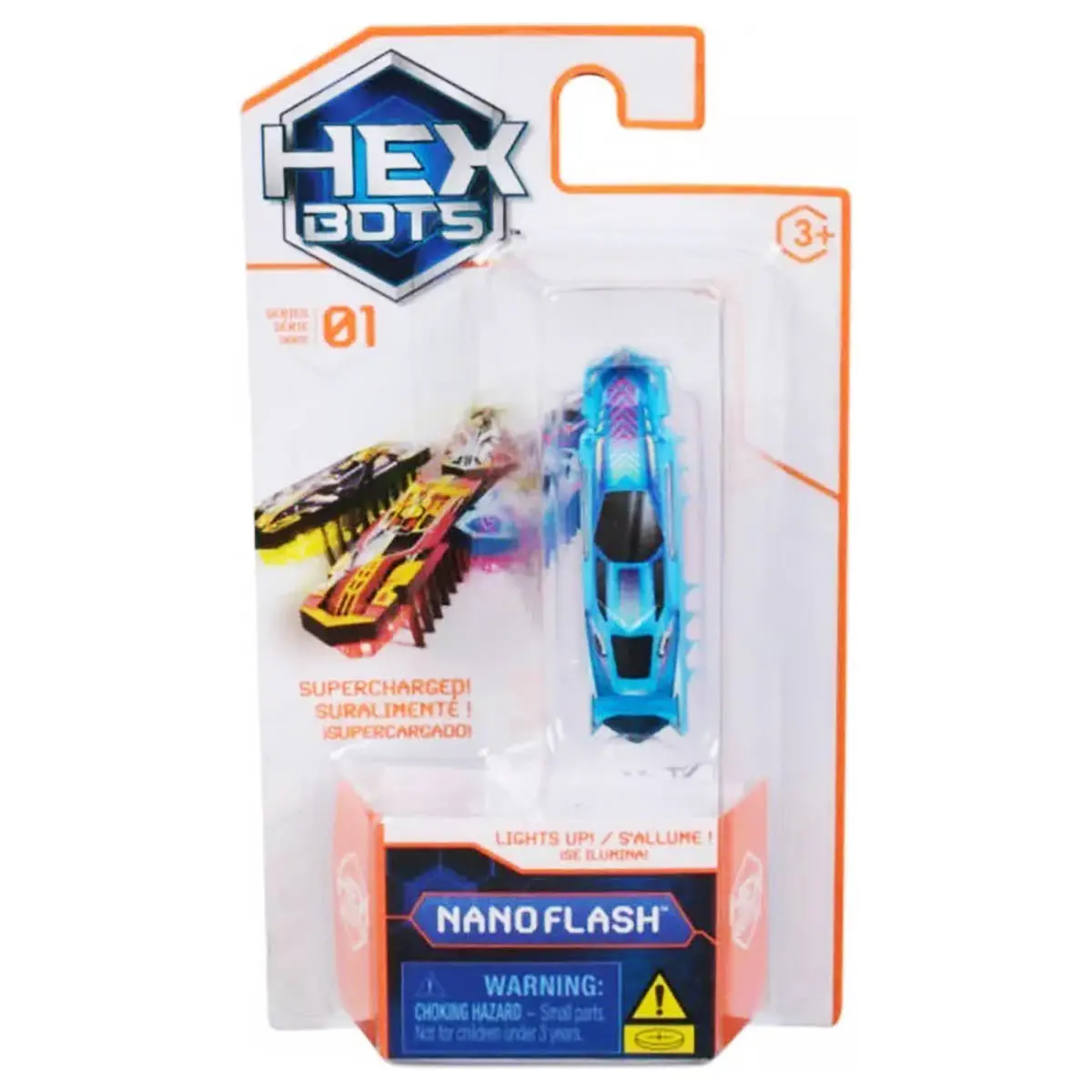Hex Bots Nano Flash 01 Blue Mini Robot Bug 1