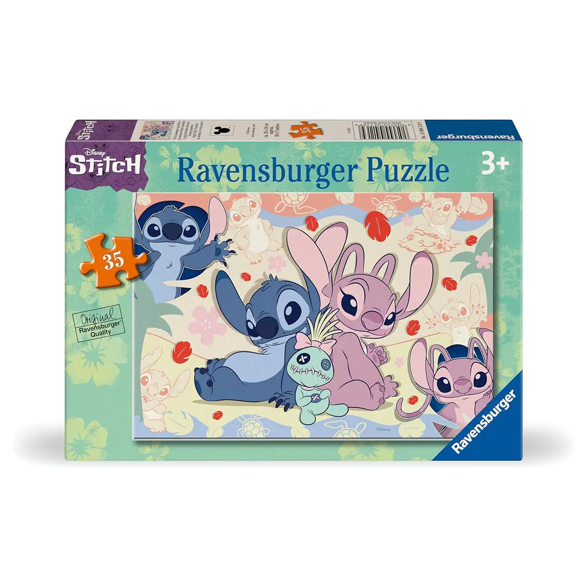 Ravensburger Disney Stitch Enjoy Some Time Together 35 Piece Jigsaw Puzzle 1