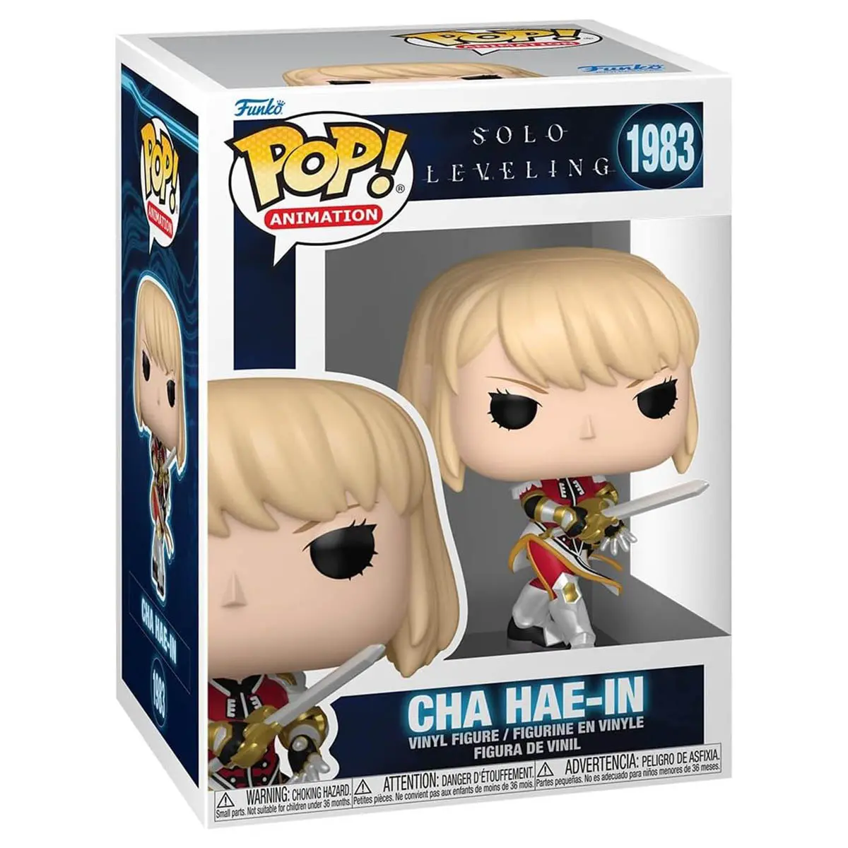 Funko Pop! Animation: Solo Leveling: Cha Hae-In Vinyl Figure #1983 1