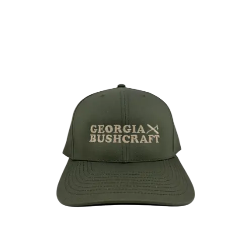 Georgia Bushcraft Logo Hat- Green 1