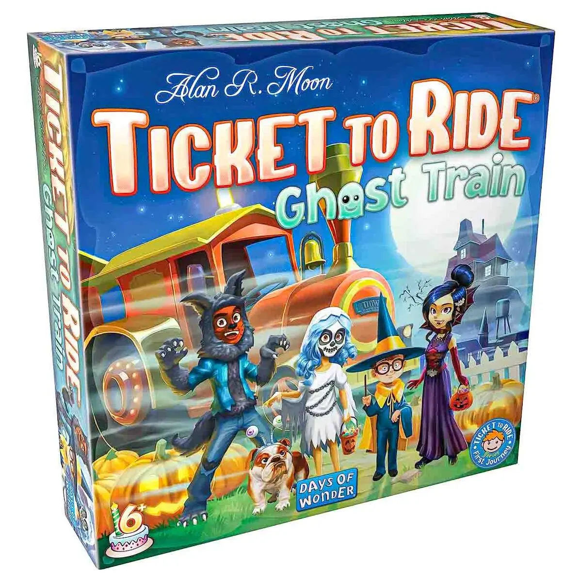 Ticket To Ride: Ghost Train Board Game 1