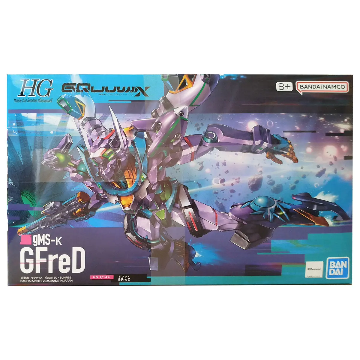 Hg 1/144 Gfred Mobile Suit Gundam Model Kit 1