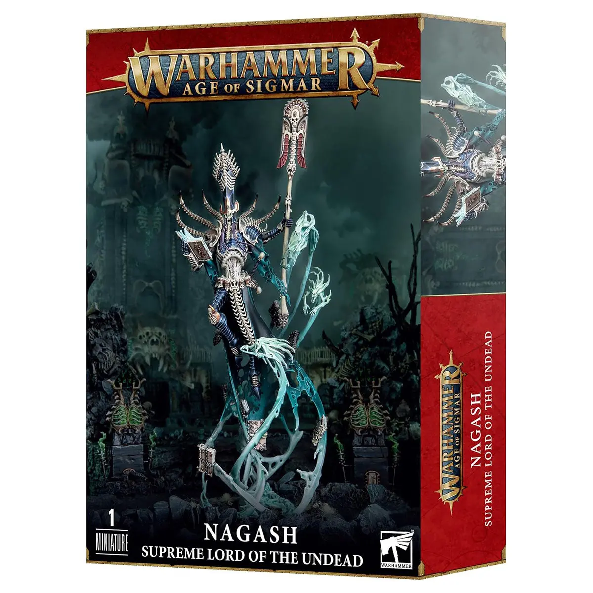 Warhammer Age Of Sigmar Deathlords: Nagash: Supreme Lord Of The Undead Miniature 1