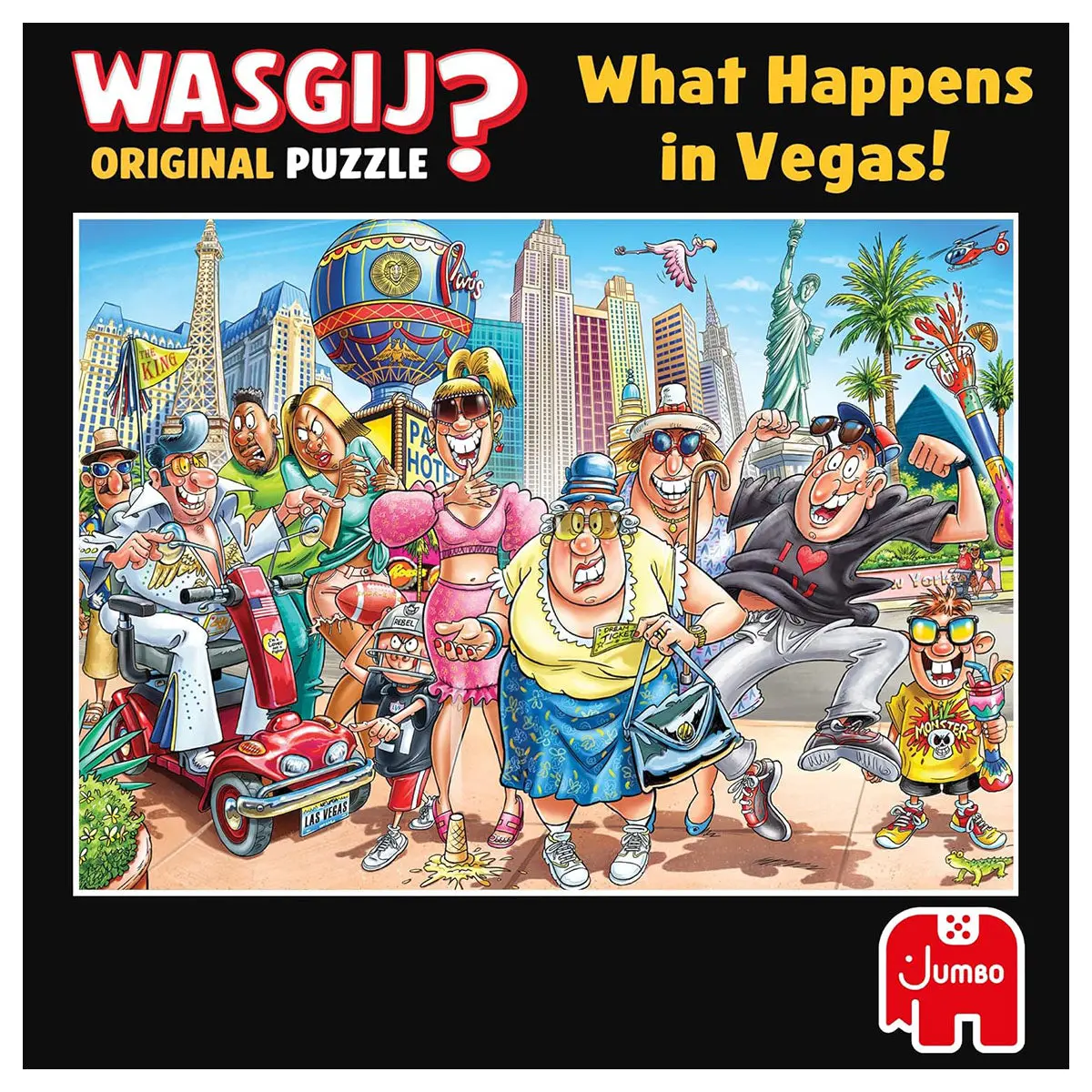 Wasgij Original 48 What Happens In Vegas! 1000 Piece Jigsaw Puzzle 2