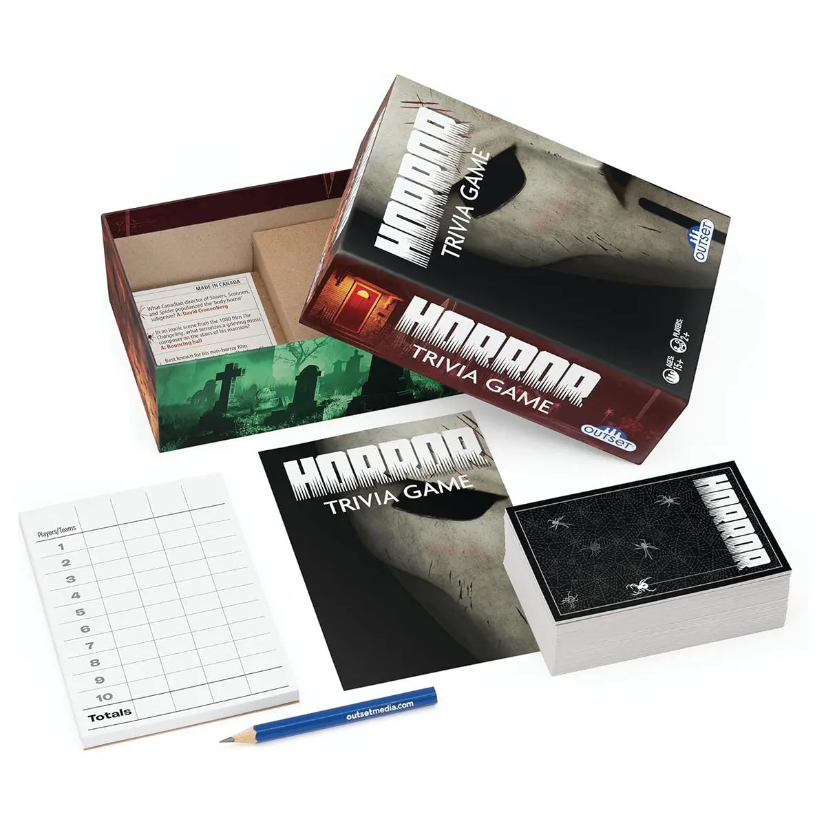 Horror Trivia Card Game 2