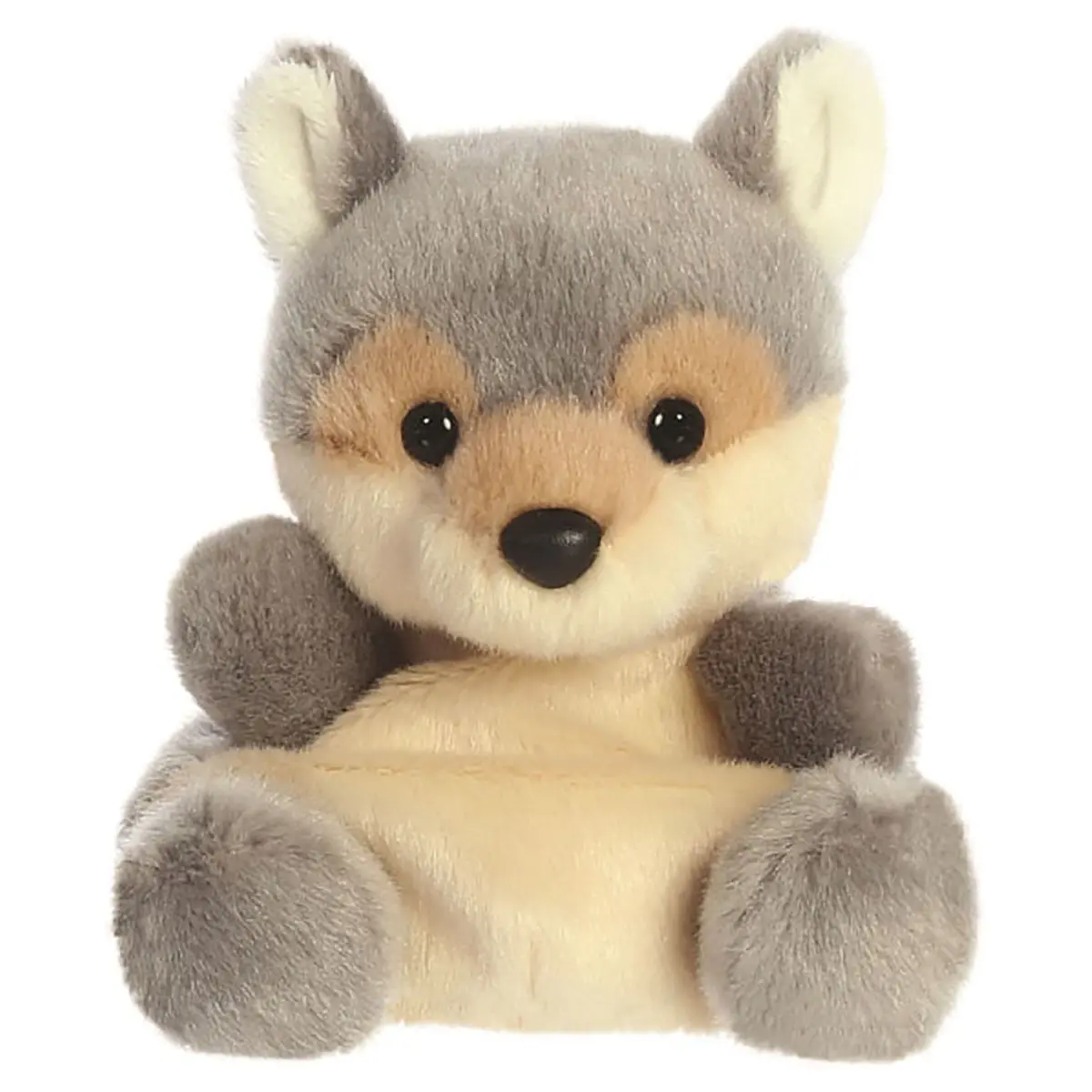 Palm Pals Lucian Wolf 13Cm Soft Toy 1