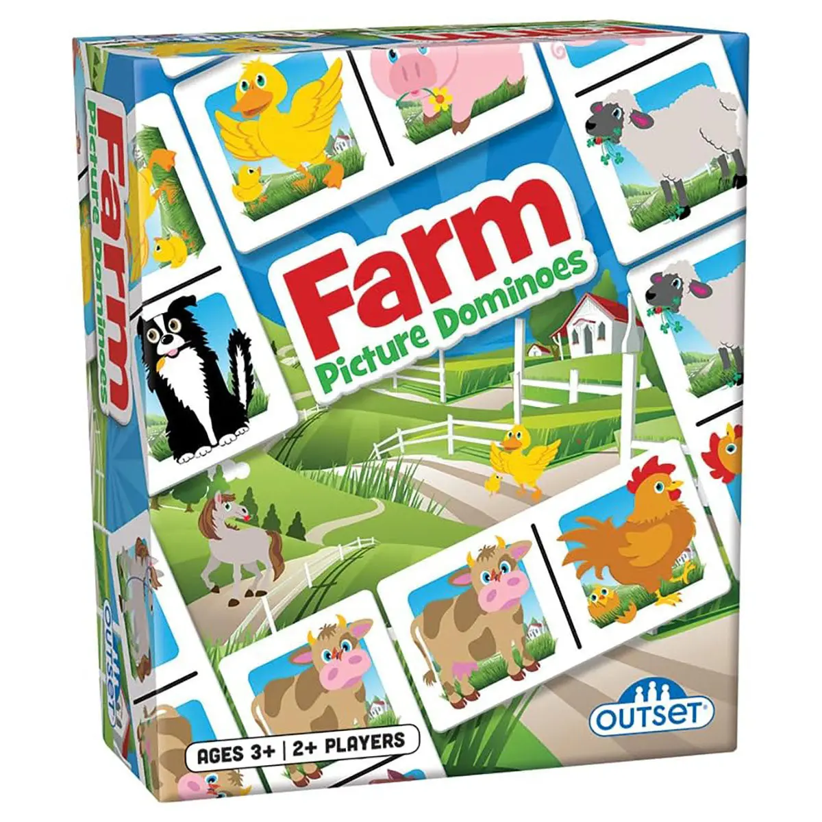 Farm Picture Dominoes Game 1