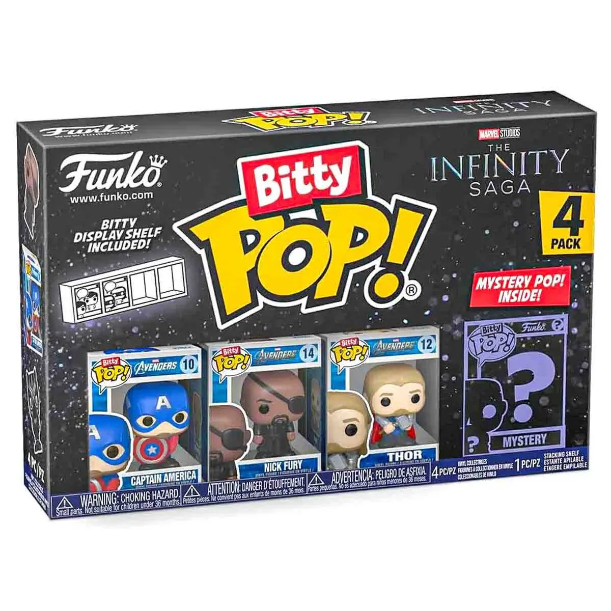 Funko Bitty Pop! Marvel: The Infinity Saga Mini Figures Series 1 (4 Pack) 1