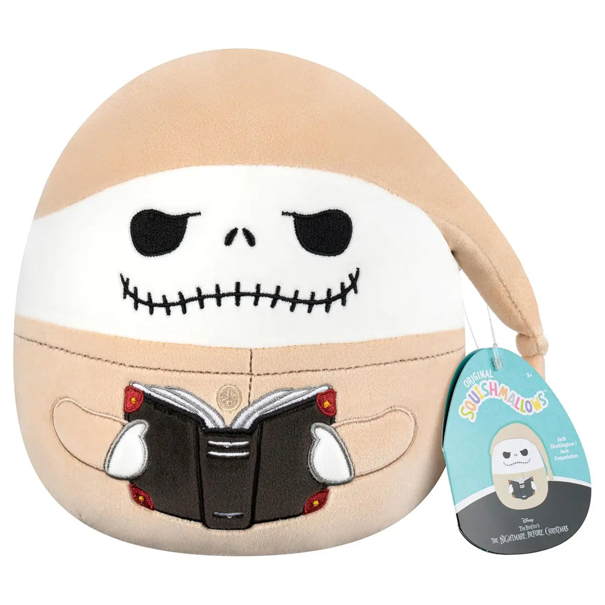 Squishmallows Disney The Night Before Christmas Jack Skellington 8" Plush 1