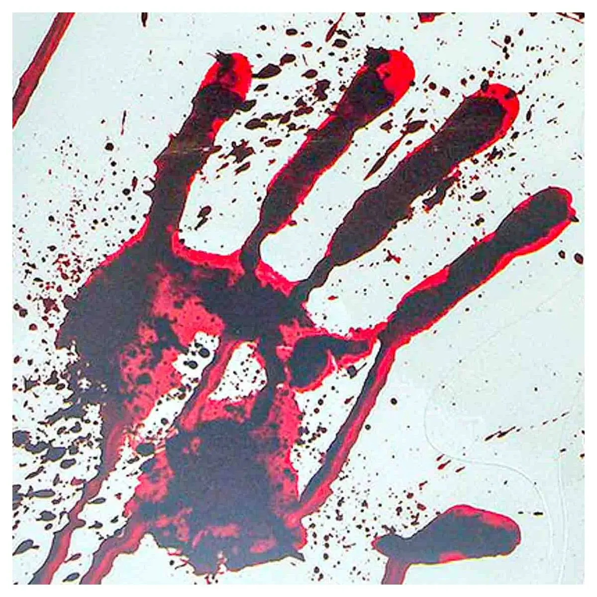 Halloween Bloody Hand Window Stickers 2