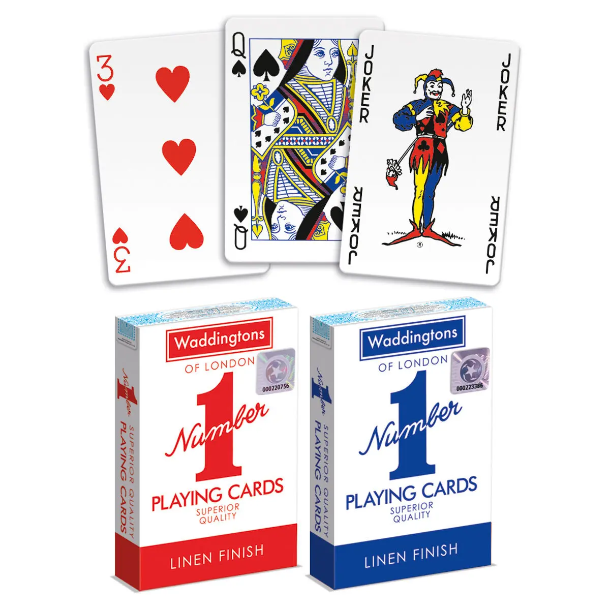 Waddingtons No.1 Playing Cards (2 Pack) 1