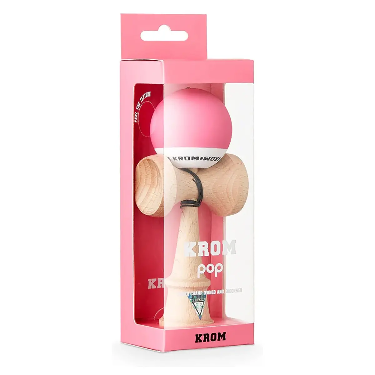 Krom Kendama Pop Rubber Pink Game 1