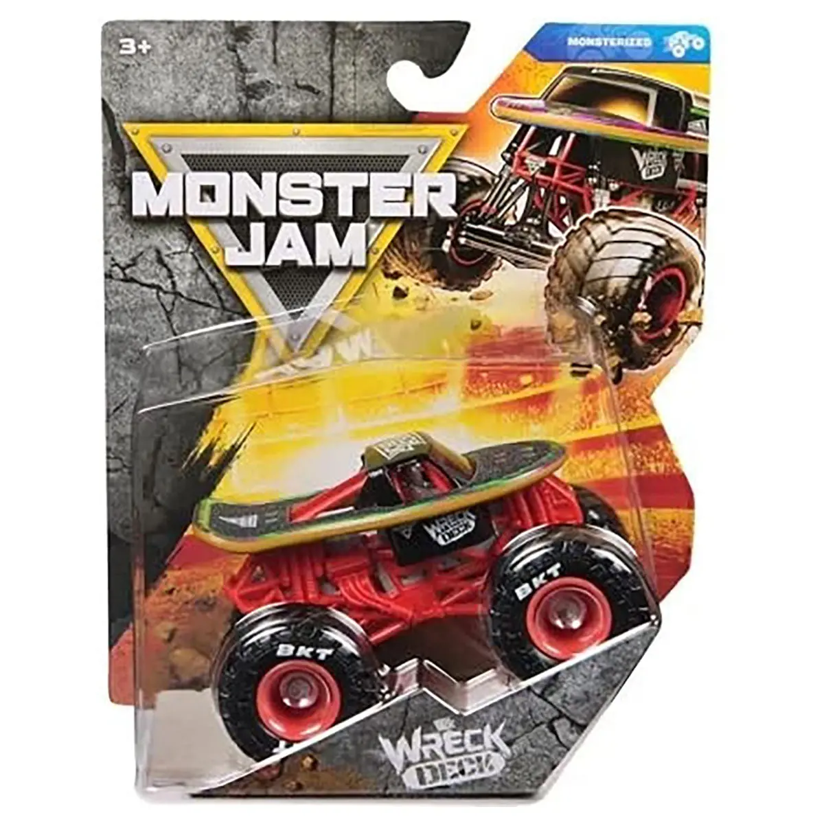 Monster Jam Monsterized Wreck Deck Truck 1