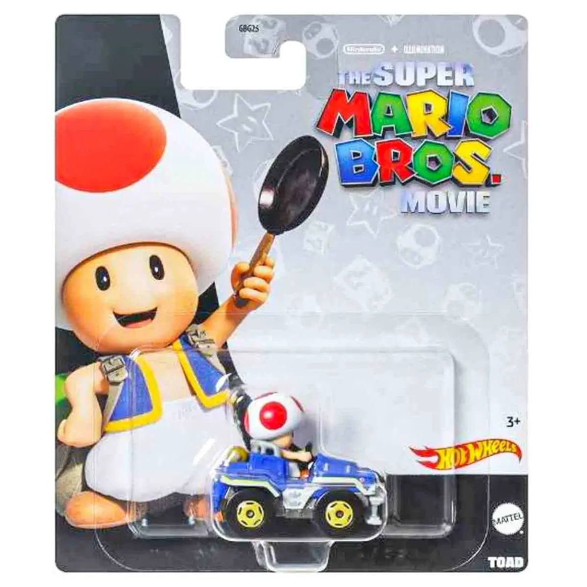 Hot Wheels The Super Mario Bros. Movie: Toad Sound Quad Vehicle 1