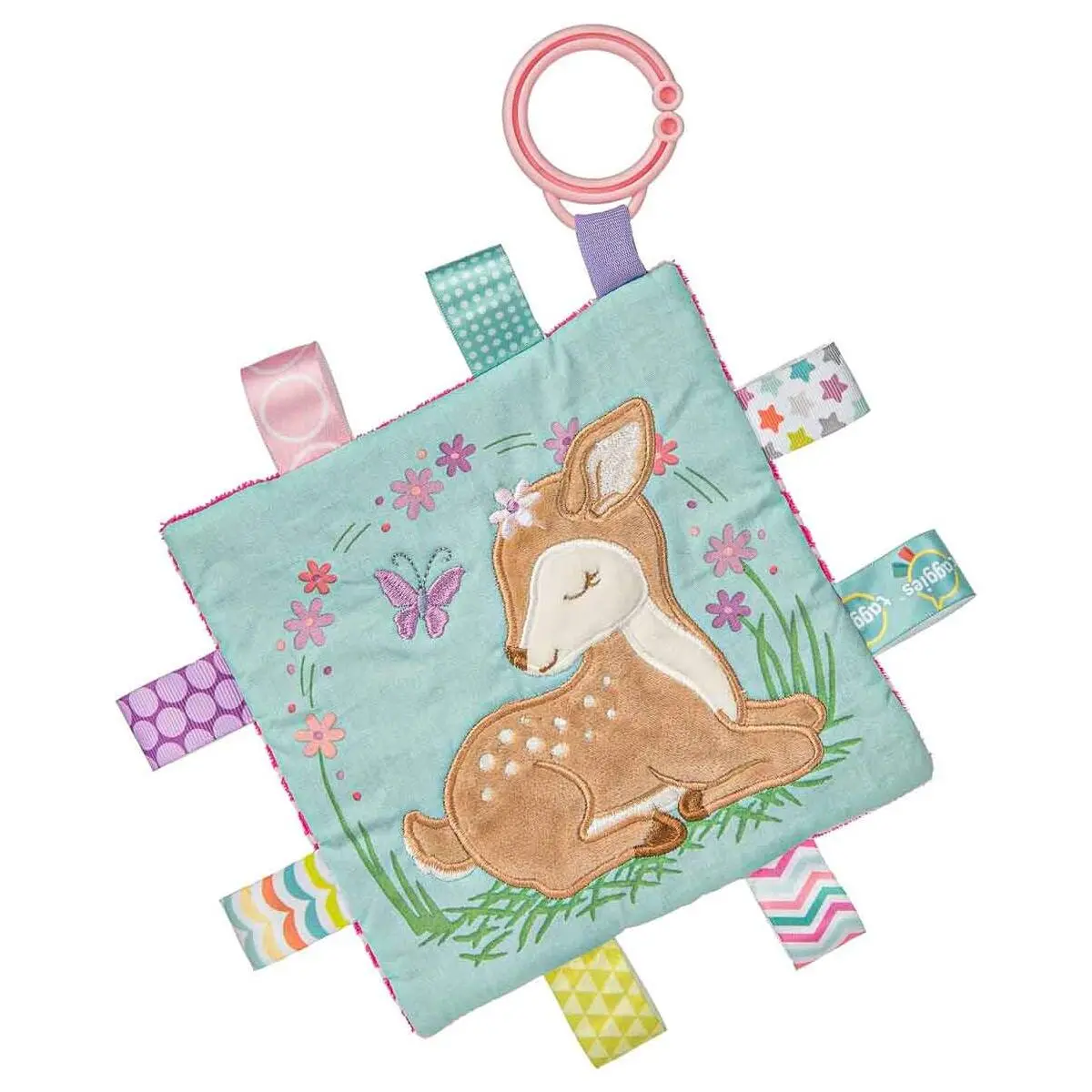 Mary Meyer Crinkle Me Flora Fawn Soother Activity Toy 1