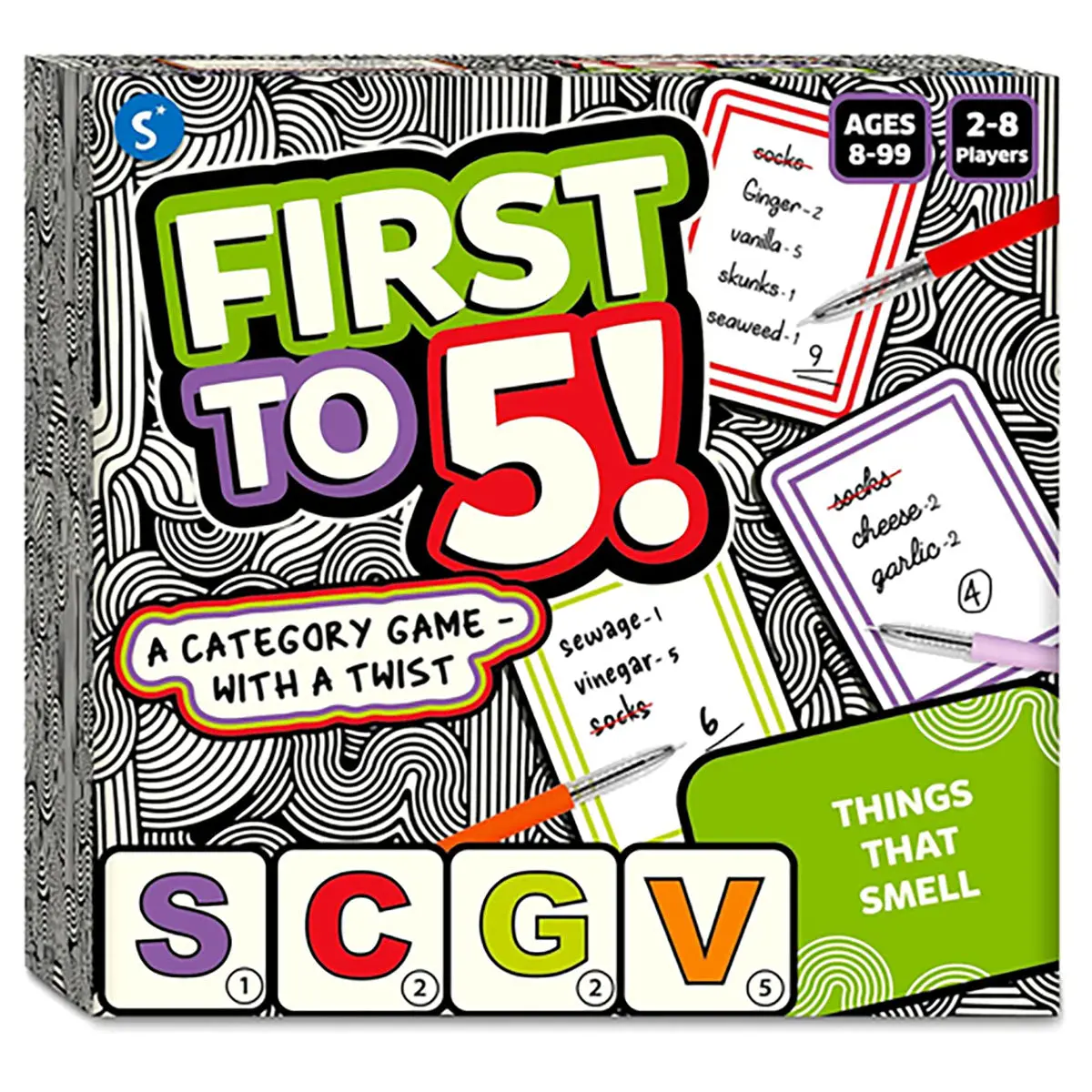 First To 5! Card Game 1