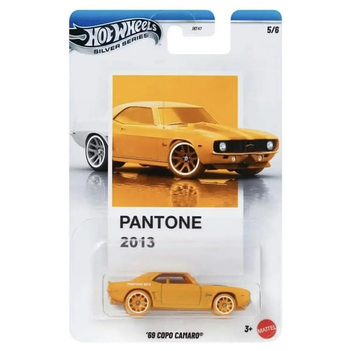 Hot Wheels Silver Series Pantone 2013 '69 Copo Camaro Car (5/6) 1