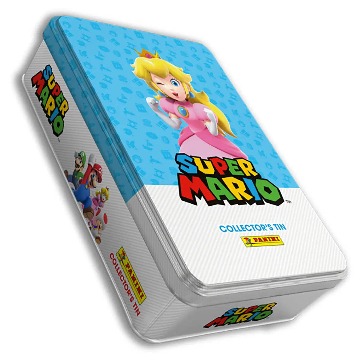 Panini Super Mario It's-A Me Mario! Sticker Collection Peach Collector's Tin 1