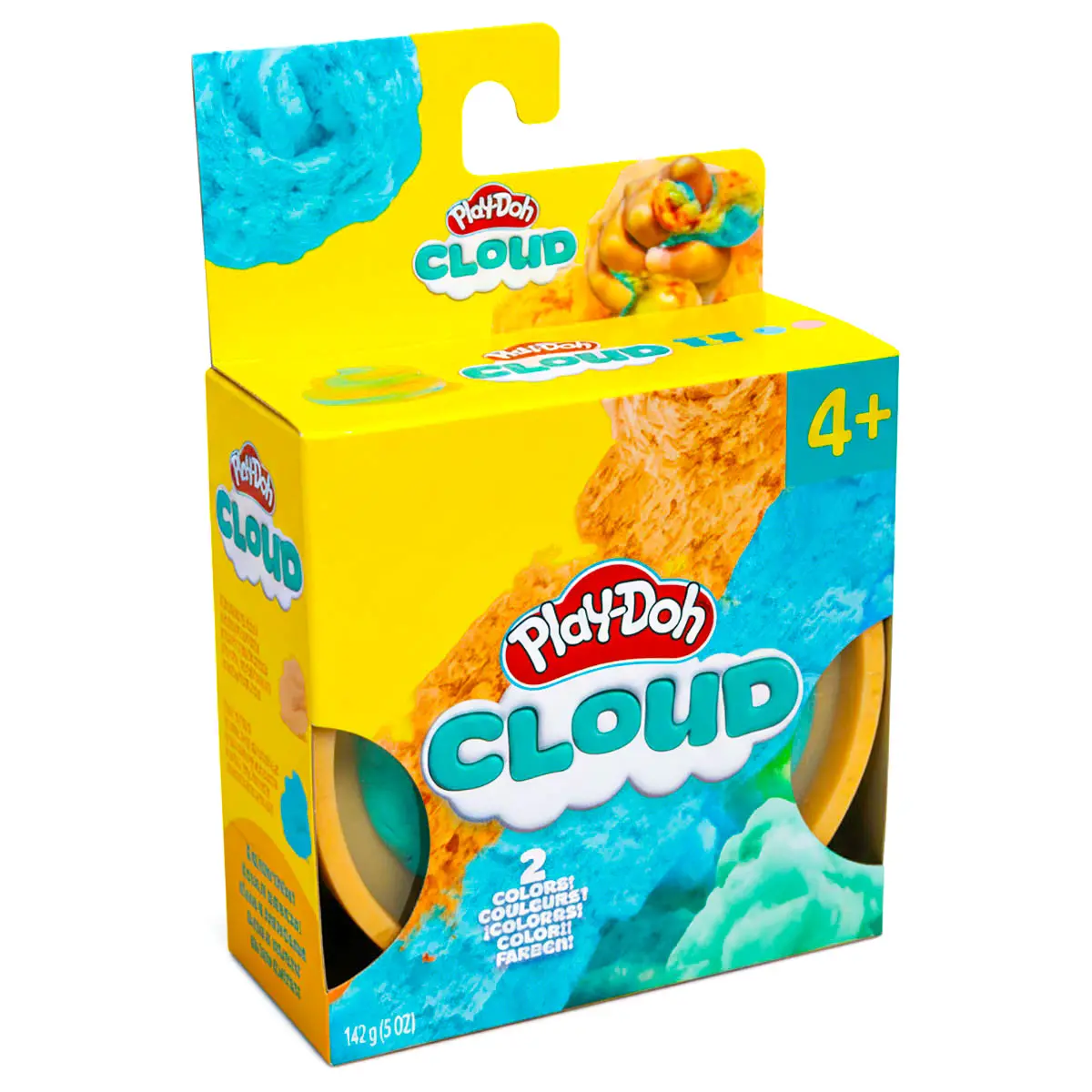 Play-Doh Cloud Dough Orange & Green 1