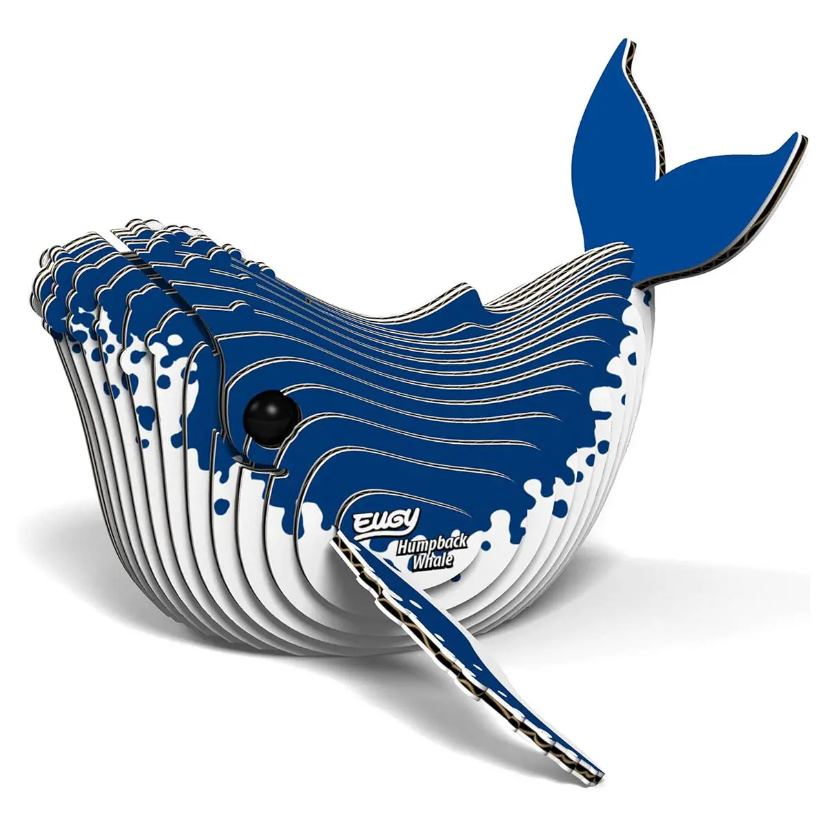 Eugy Humpback Whale 3D Cardboard Model Kit 1