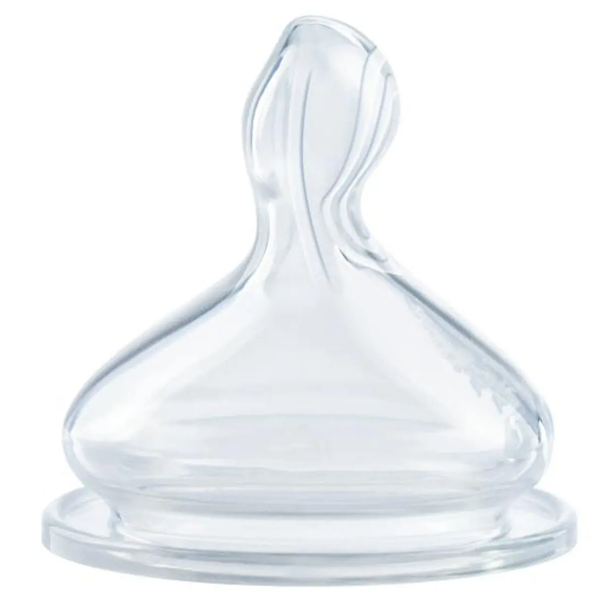 Nuk First Choice Silicone Teat Size 1 Small Hole (Pack Of 2) 1